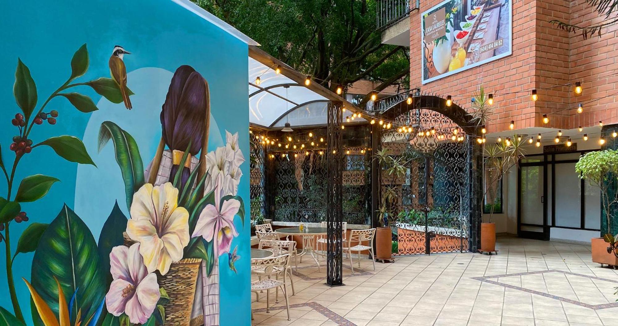 Hotel Casa Laureles Medellín Exteriér fotografie